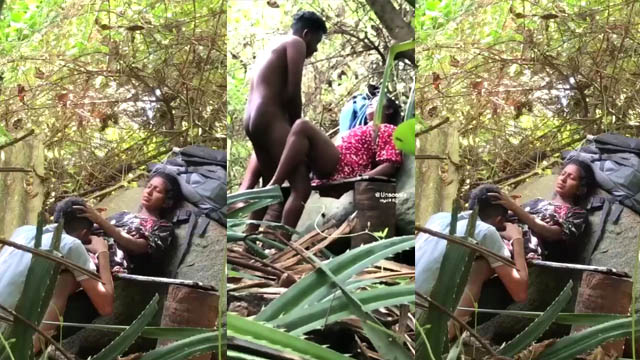 Desi Couples Caught While Fucking In Forest Clips