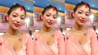 Nepali Sexy Girl Showing Her Big Boobs & Pussy Leak Viral Video