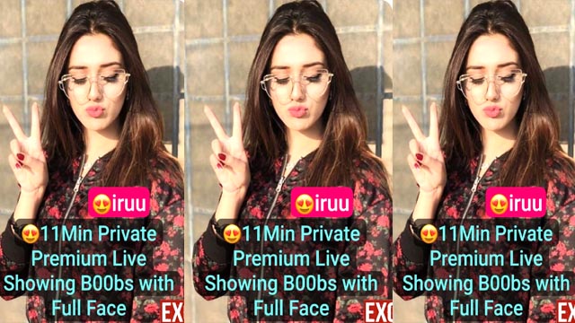 Model Iruu Most Exclusive Showing her Boobs Playing With Nipples – malluporn