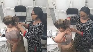 Horny Rich Bhabhi Changing Parlour In CCTV Captured – malluporn