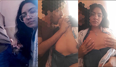 Indian Sexy Chasmish Gf Submissive Boobs XXX Porn