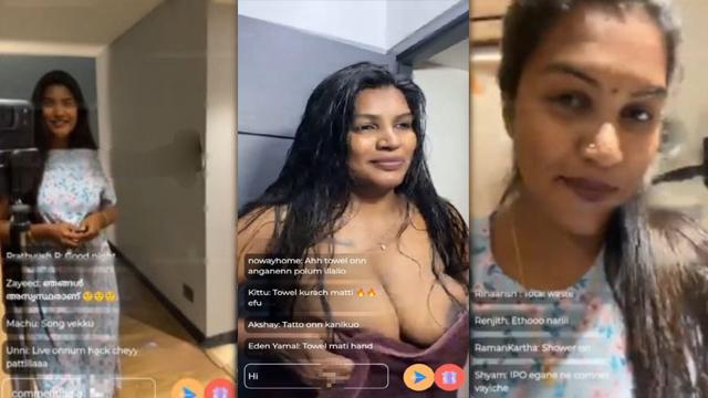 Desi Actor Mallu Reshma Rechu Premium Nude Live Show