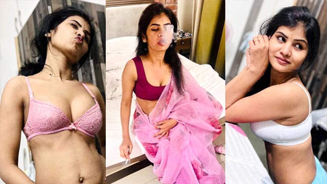 Indian Sexy Wife Smoking Cigarette Riding BF HD Video
