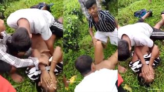 Hot Mallu Girl Ganbang Fucking Outdoor by Local Boys