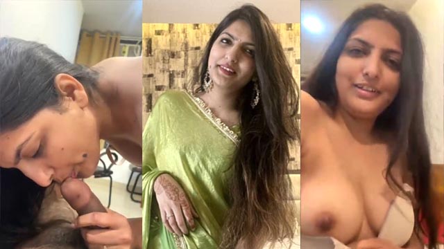 Beautiful Slim Punjabi Wife – Teasing Husband And Blowjob