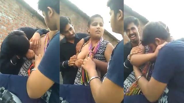 Desi Girl Gangbang Threesome – Fucking in Outdoor