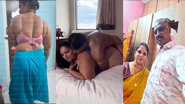 Viral Mallu Aunty Fucking Old Uncle Video On the home